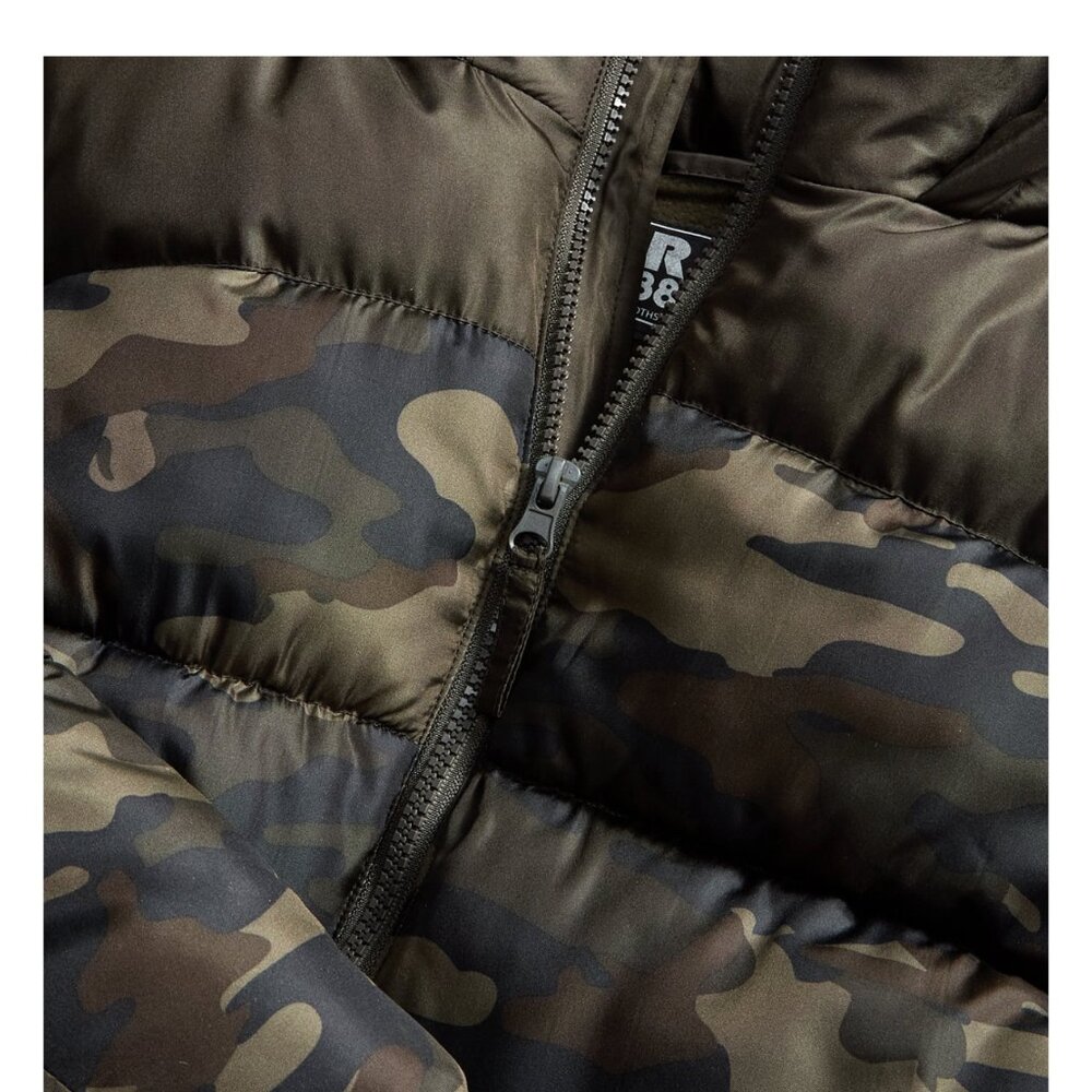 S ROTHSCHILD & CO Toddler & Little Boys Camo Puffer Coat Size 2T - Picture 3 of 4